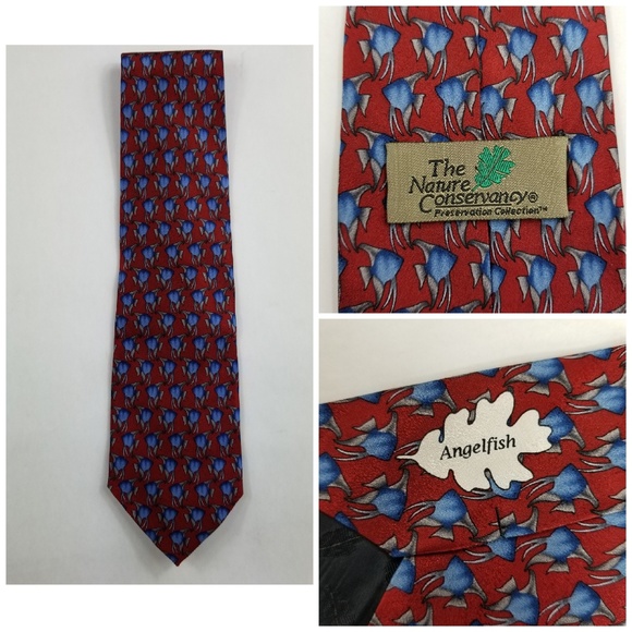 Natural Conservancy Other - The Natural Conservatory men Tie Angelfish